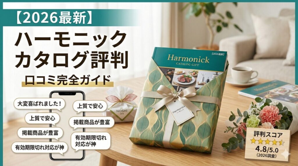 ハーモニック カタログ 評判