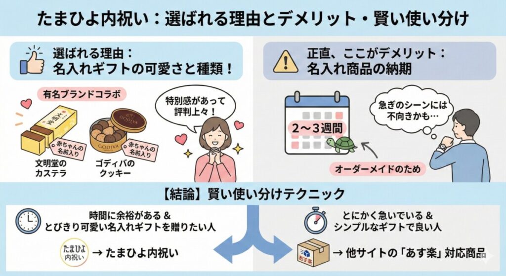 たまひよ メリット デメリット