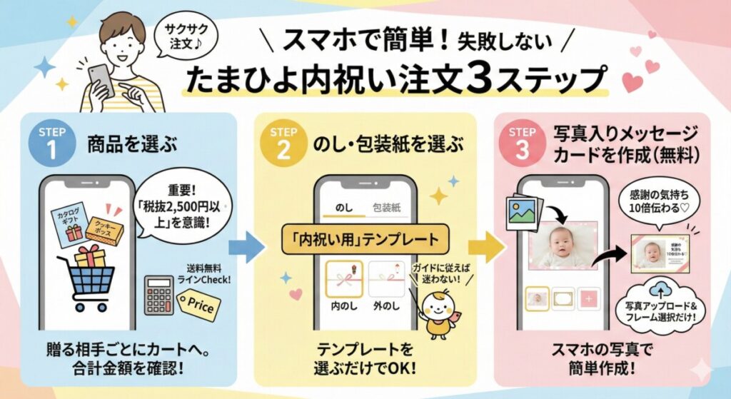 たまひよ 注文手順